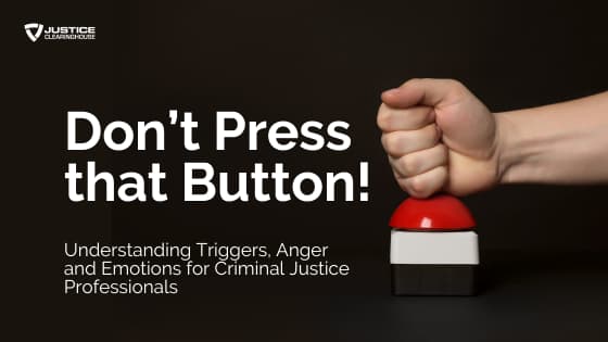 Re-Play: Don’t Press That Button! Understanding Triggers, Anger and Emotions for Criminal Justice Professionals